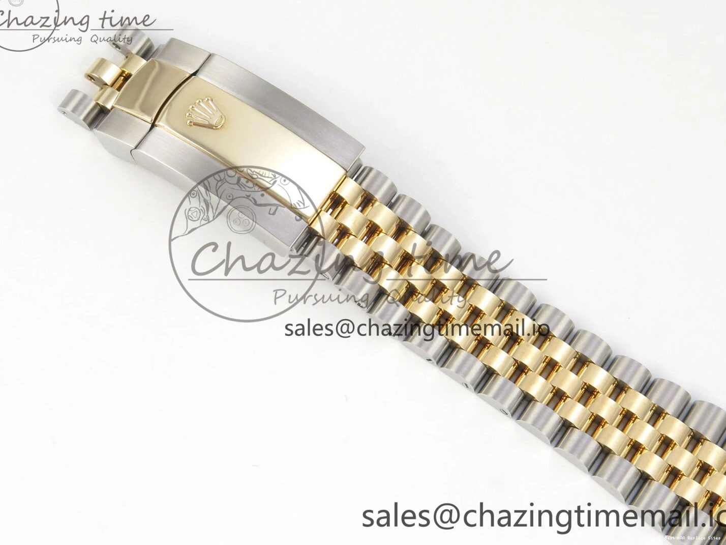 AAA Replica Watches on SS YG Dial DateJust SA Bracelet MOP 1:1 Jubilee Best White Diamond YG 299 Edition 3EF 41mm Chic SS 126333 0106